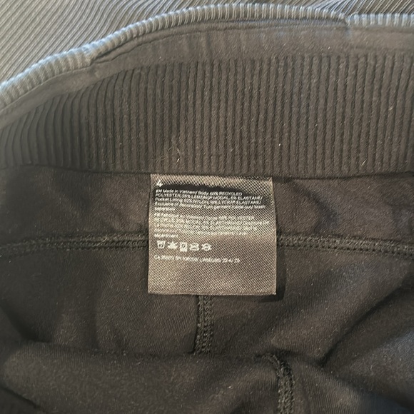 Lululemon Brushed Softstreme Ribbed Zip Flared Pant 32.5" - Picture 6 of 8